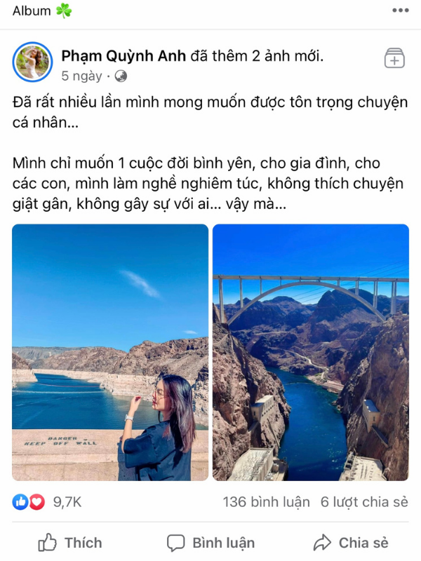 Bị fan mỉa mai chuyện tình cảm, Phạm Quỳnh Anh "nổi đoá" thẳng thắn đáp trả