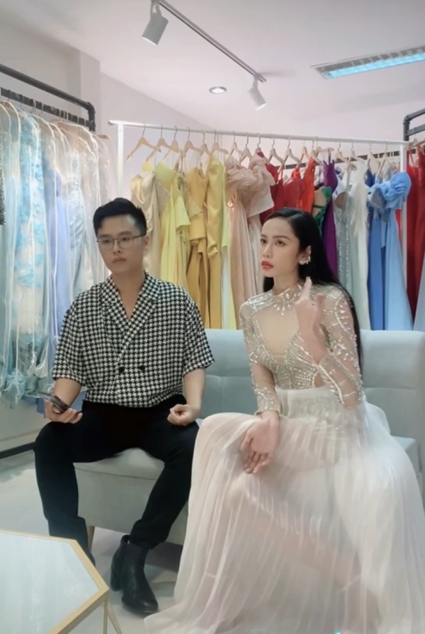 Hậu ồn ào "xách váy", Lương Mỹ Kỳ "nối lại tình xưa" với NTK Nguyễn Minh Tuấn