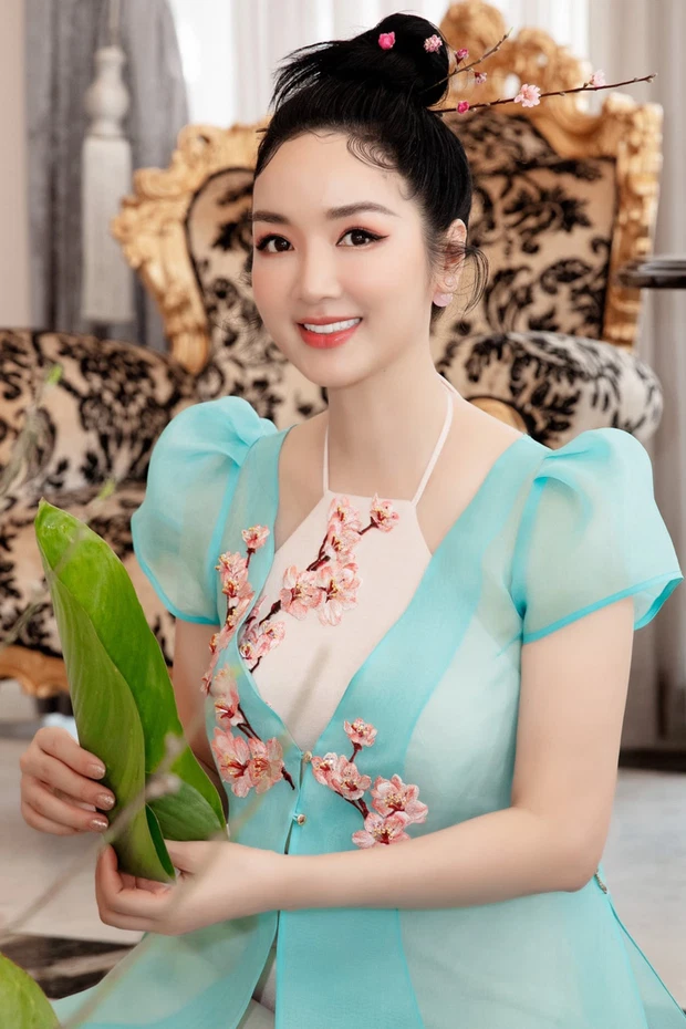 Nhan sắc Hoa hậu Giáng My - bà xã chủ tịch Tập đoàn Tân Hoàng Minh khiến dàn hậu bối phải kiêng nể