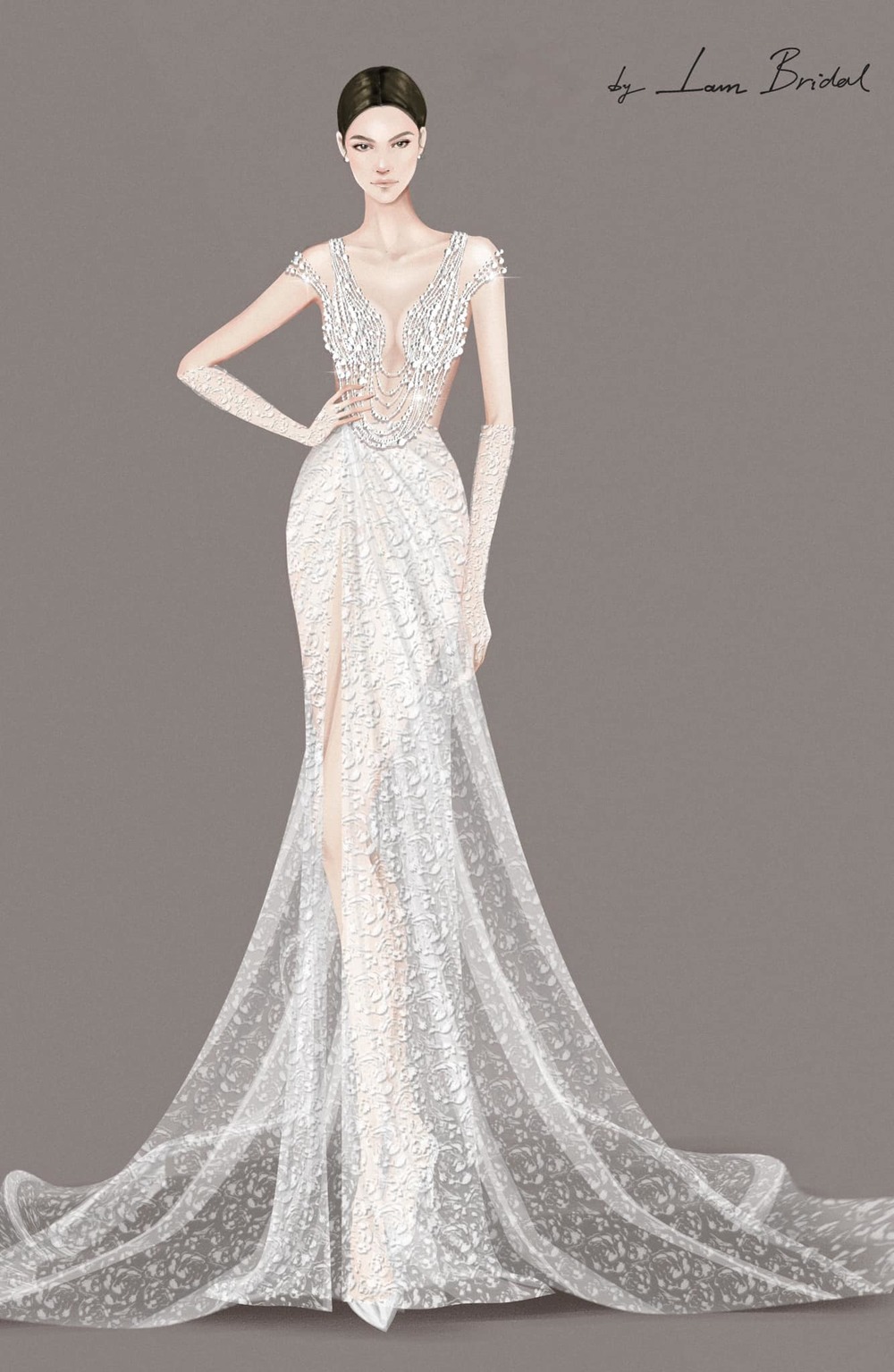 Phương Trinh Jolie nói gì về tranh cãi xoay quanh bộ váy cưới "siêu sexy" của mình?